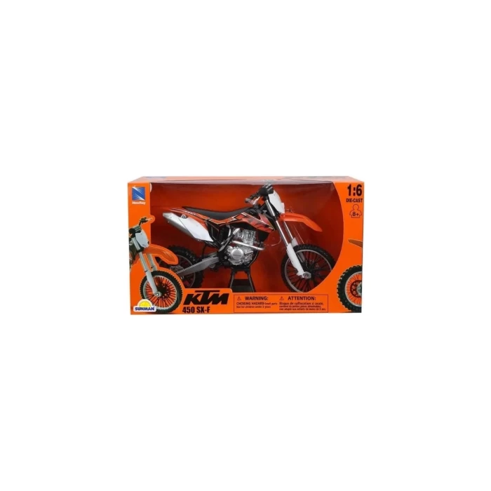 Sunman NewRay 1:6 KTM 450 SX-F Model Motosiklet