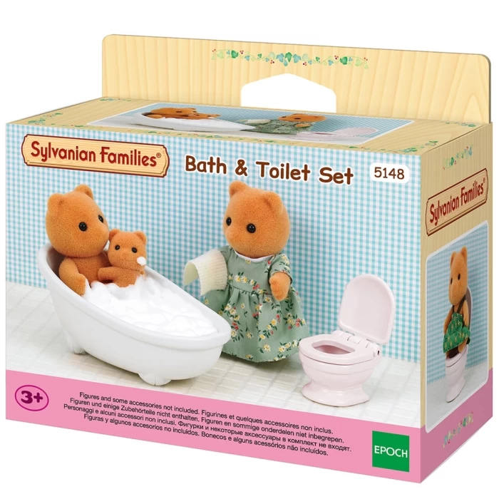 Sylvanian Families Bath & Toilet Set