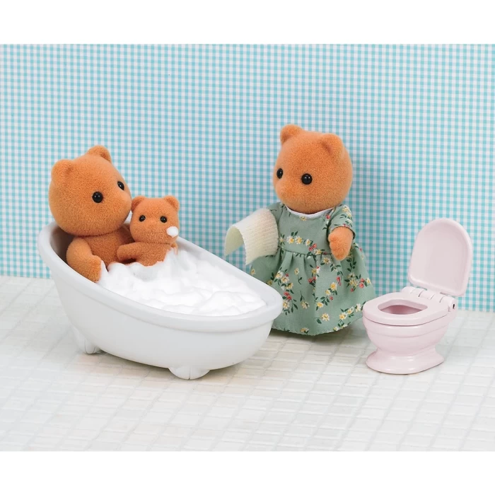 Sylvanian Families Bath & Toilet Set