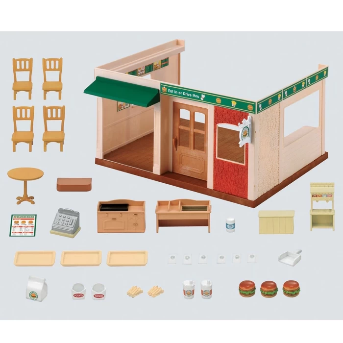 Sylvanian Families Hamburger Restaurant