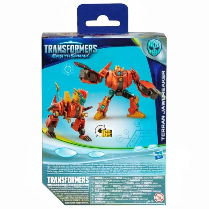 Transformers EarthSpark Deluxe Figür Terran Jawbreaker F8671