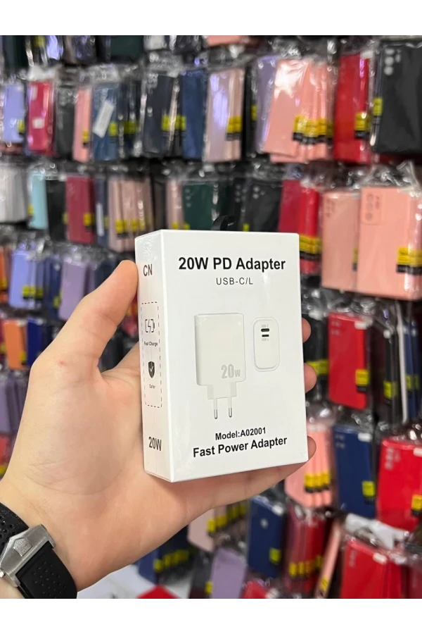 Ygt USB-C-L 2 Çıkışlı 20W Şarj Adaptörü