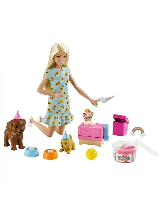 Barbie ve Köpek Partisi Oyun Seti