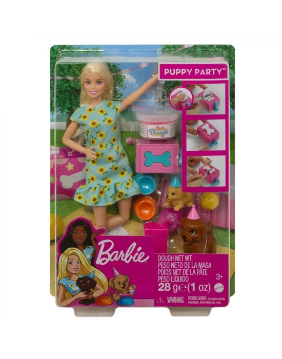 Barbie ve Köpek Partisi Oyun Seti