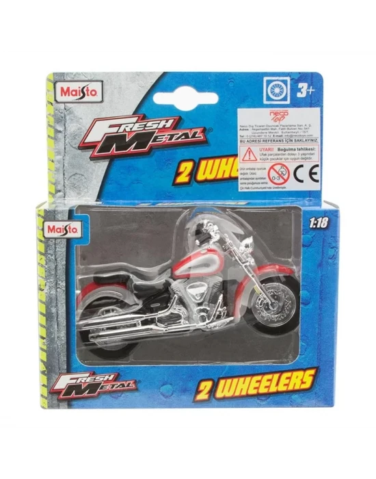 Maisto 1:18 Yamaha Road Star Model Motorsiklet