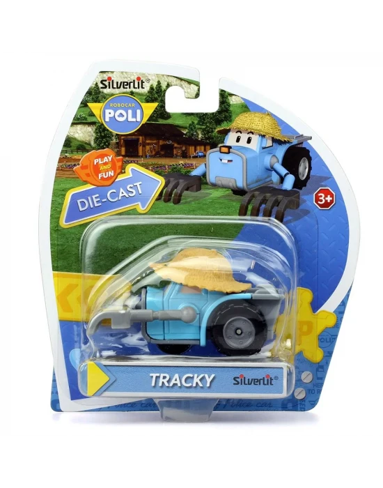 Robocar Poli Metal Araç Karakter Figürler - Tracky