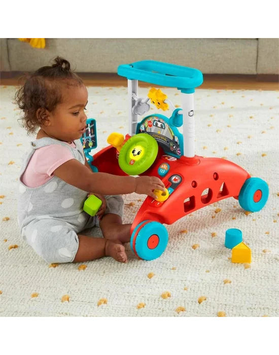 Fisher-Price İlk Arabam Çift Yönlü Yürüteç