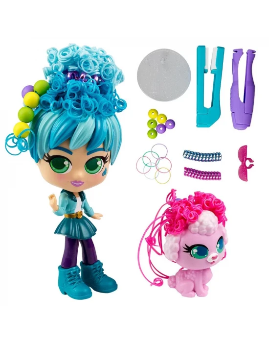 Silverlit Curli Girls Bebek ve Hayvan 2li Set - Adeli ve Fiji