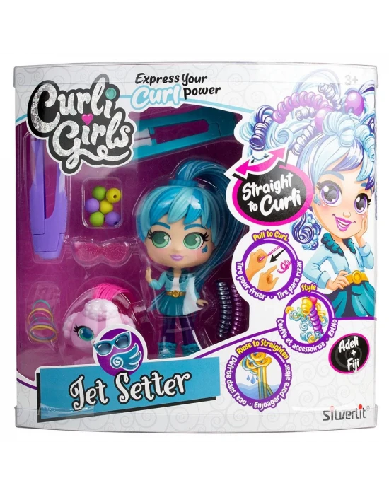 Silverlit Curli Girls Bebek ve Hayvan 2li Set - Adeli ve Fiji