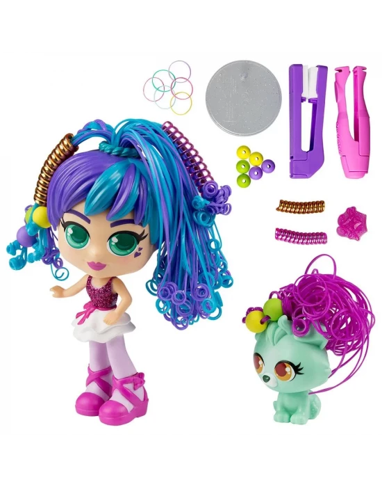 Silverlit Curli Girls Bebek ve Hayvan 2li Set - Rosli ve Koda