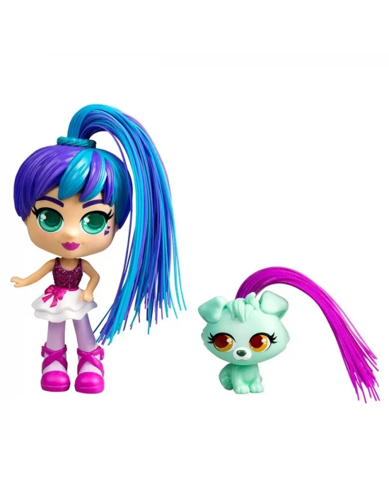 Silverlit Curli Girls Bebek ve Hayvan 2li Set - Rosli ve Koda