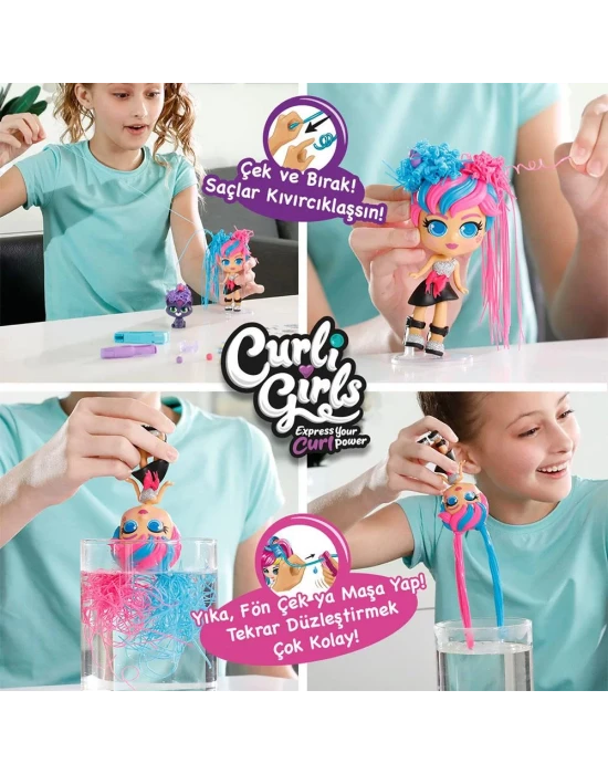 Silverlit Curli Girls Bebek ve Hayvan 2li Set - Rosli ve Koda