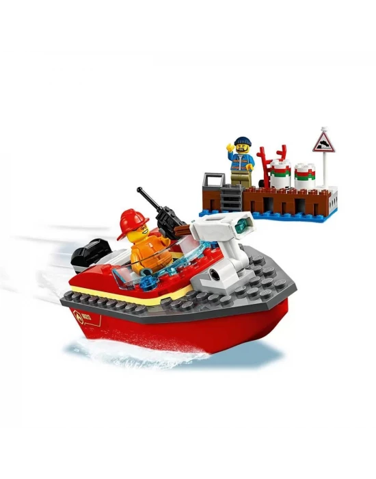 Lego City Fire Rıhtım Yangını 60213