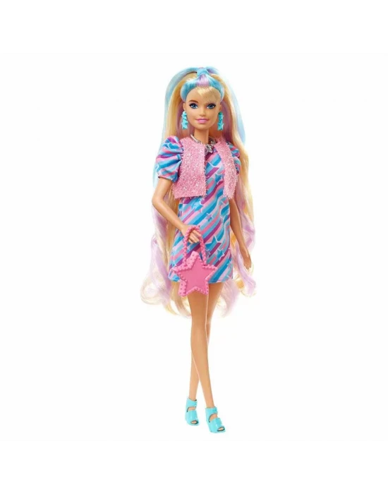 Barbie Upuzun Muhteşem Saçlı Bebekler HCM88