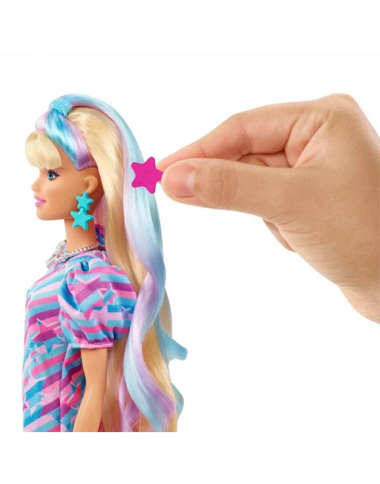 Barbie Upuzun Muhteşem Saçlı Bebekler HCM88