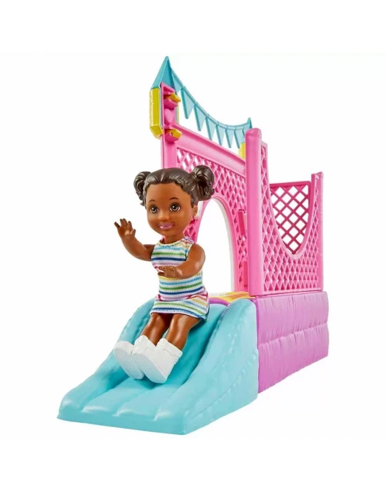 Barbie Bebek Bakıcısı Skipper Oyun Evi Seti