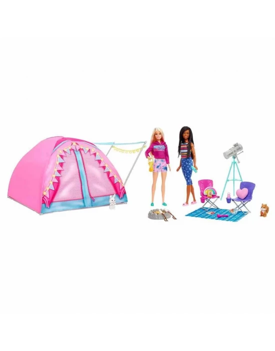 Barbie Malibu ve Brooklyn Kampta Oyun Seti