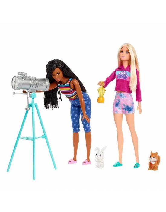 Barbie Malibu ve Brooklyn Kampta Oyun Seti