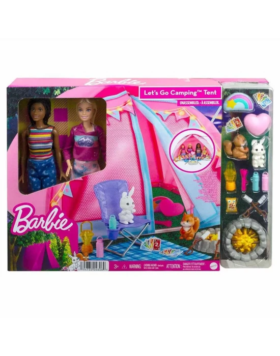 Barbie Malibu ve Brooklyn Kampta Oyun Seti