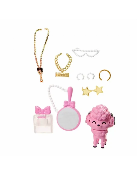 Barbie Extra Fancy - Pembe Kostümlü Bebek