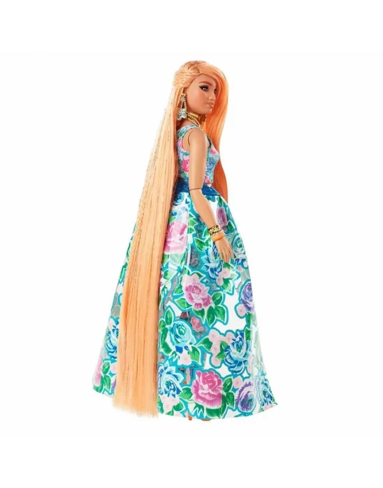 Barbie Extra Fancy - Çiçekli Kostümlü Bebek