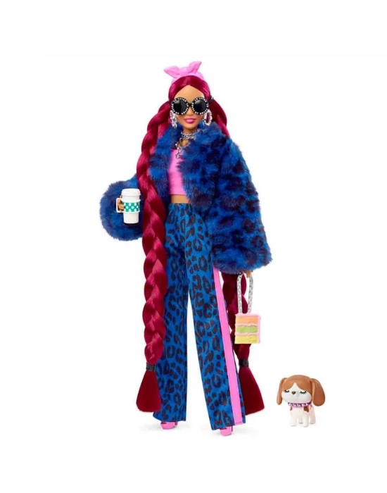 Barbie Extra - Pembe Bandanalı Bebek