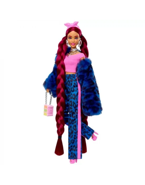 Barbie Extra - Pembe Bandanalı Bebek