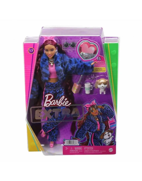 Barbie Extra - Pembe Bandanalı Bebek