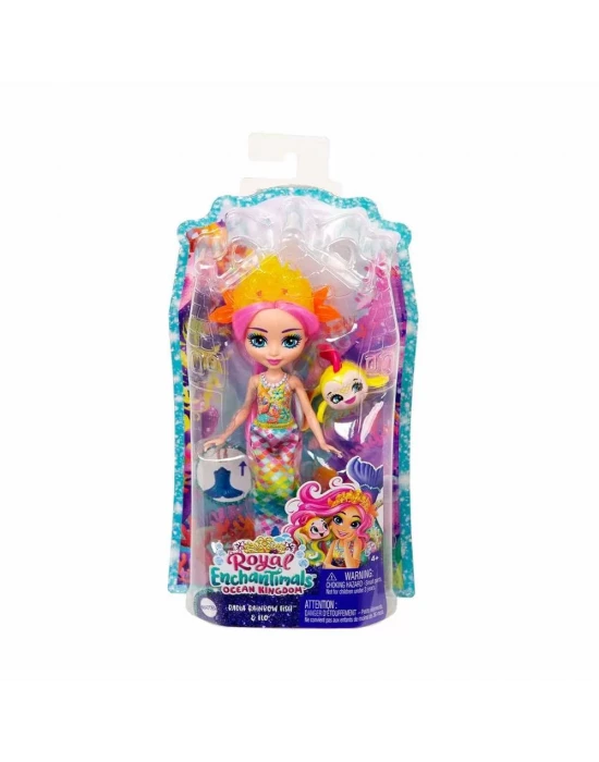 Enchantimals Popüler Karakter Bebekler - Radia Rainbow Fish
