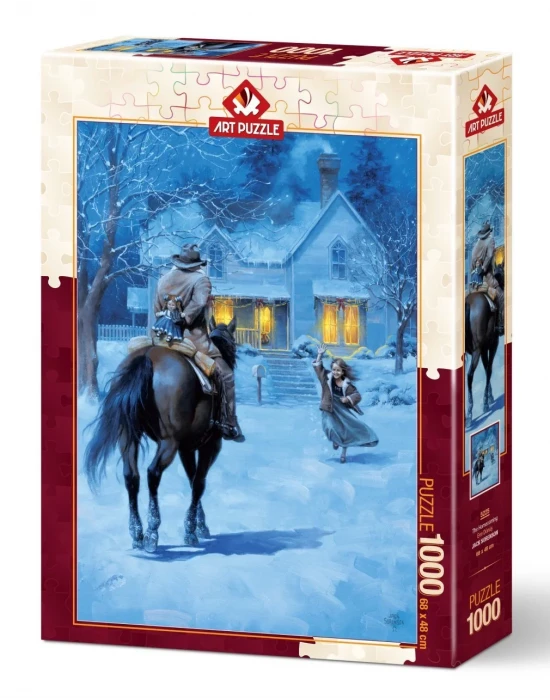 Art Puzzle Eve Dönüş1000 Parça Puzzle
