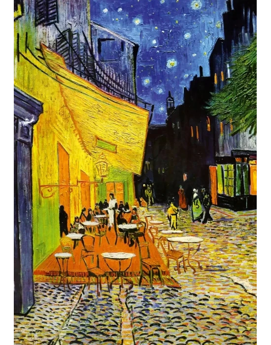 Art Puzzle Kafe Terasta Gece 1000 Parça Puzzle