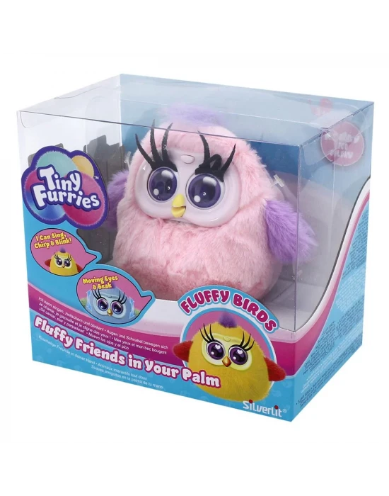 Tiny Furies Fluffy Birds - Açık Pembe