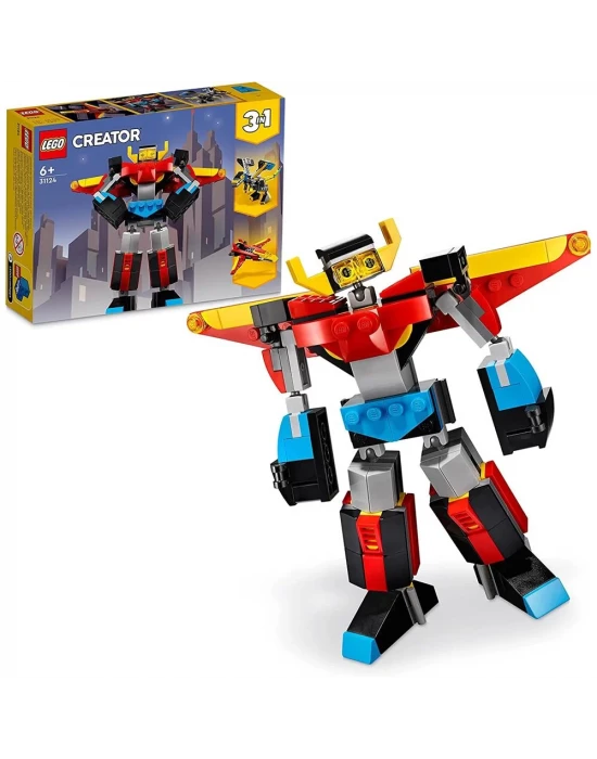 Lego Creator 3’ü 1 Arada Süper Robot 31124