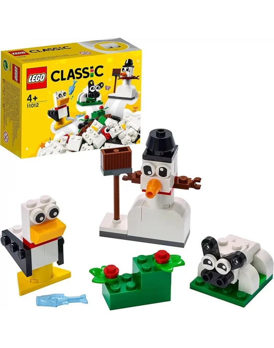 Lego Classic Yaratıcı Beyaz Yapım Parçaları 11012
