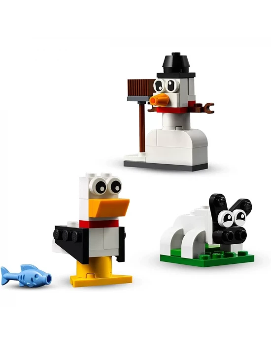 Lego Classic Yaratıcı Beyaz Yapım Parçaları 11012