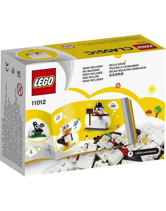 Lego Classic Yaratıcı Beyaz Yapım Parçaları 11012