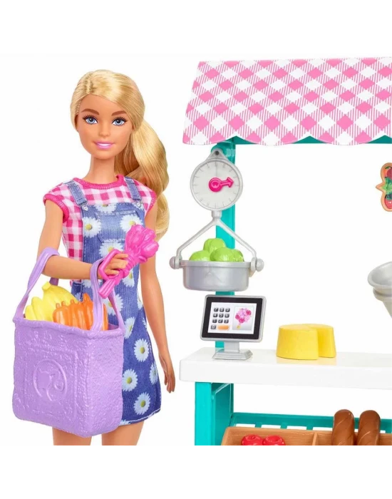 Barbie Çiftçi Pazarı Oyun Seti