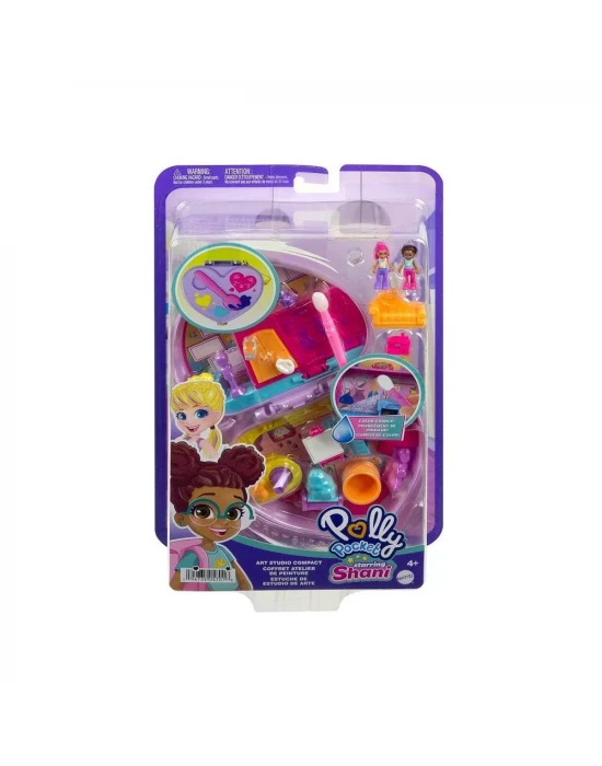 Polly Pocket Kompakt Sanat Stüdyosu Oyun Seti