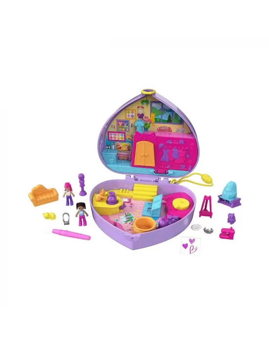 Polly Pocket Kompakt Sanat Stüdyosu Oyun Seti