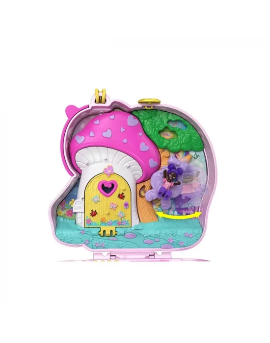 Polly Pocket Tek Boynuzlu At Ormanı Kompakt Oyun Seti