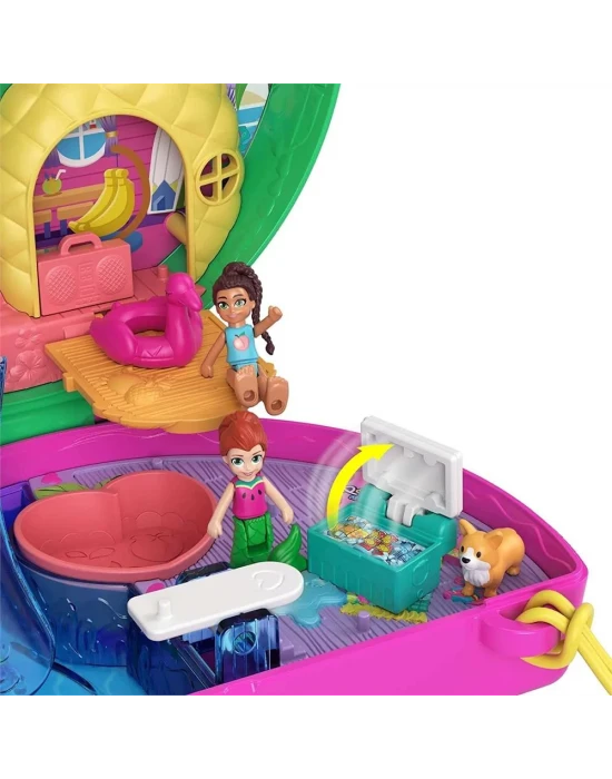 Polly Pocket Karpuzlu Havuz Partisi Kompakt Oyun Seti