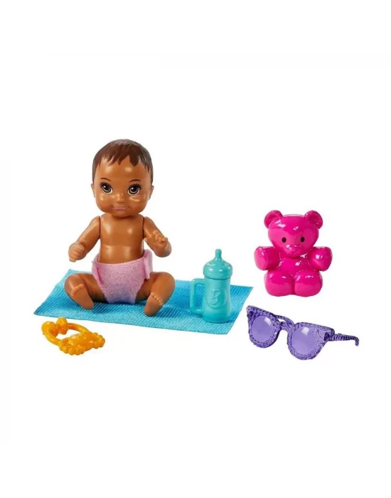 Barbie Bebek Bakıcılığı Oyun Seti HHB68