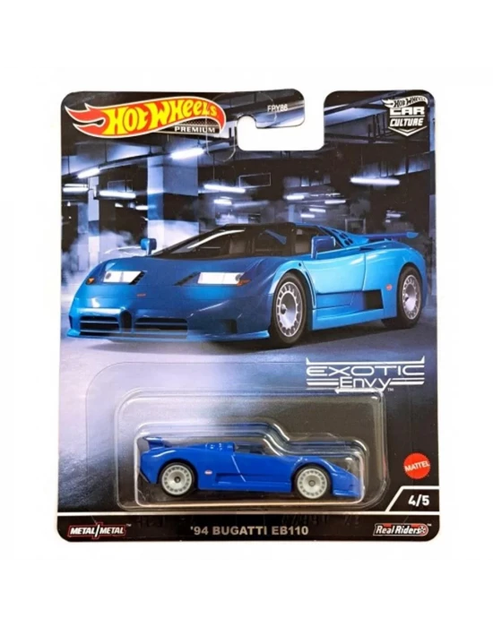 Hot Wheels Car Culture Premium Arabalar 94 Bugatti EB110 HCJ89