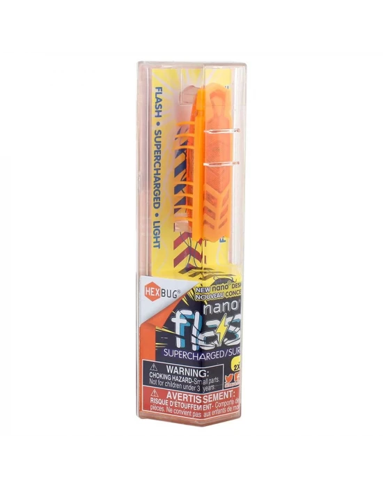 NECO TOYS Hexbug Flash Nano Tekli Paket Turuncu