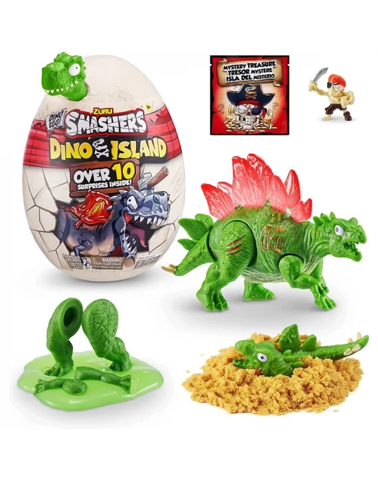 Smashers Mini Dino Sürpriz -  Stegosaurus