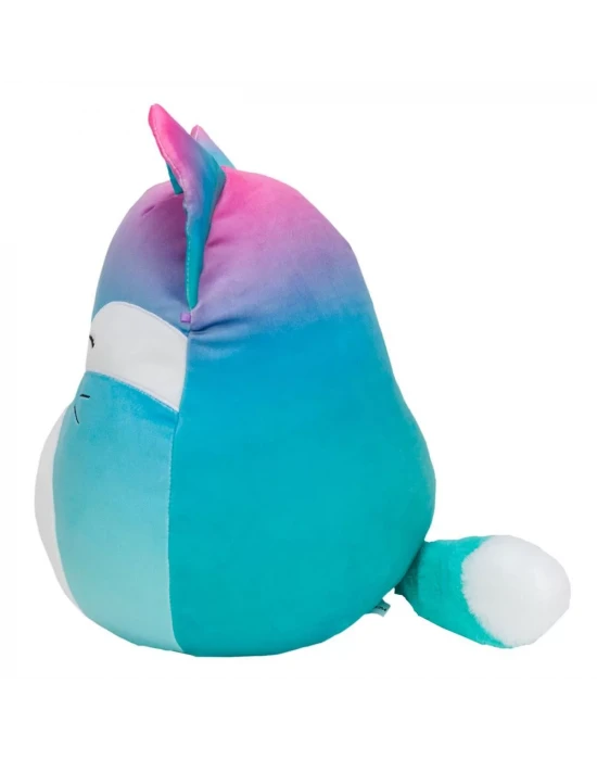 Squishmallow Pembe Mavi Tilki Vickie 20 cm