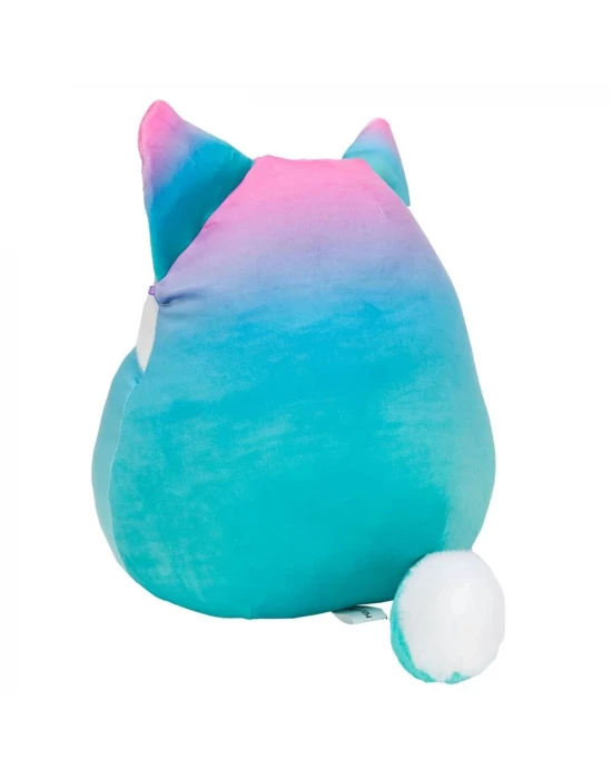 Squishmallow Pembe Mavi Tilki Vickie 20 cm