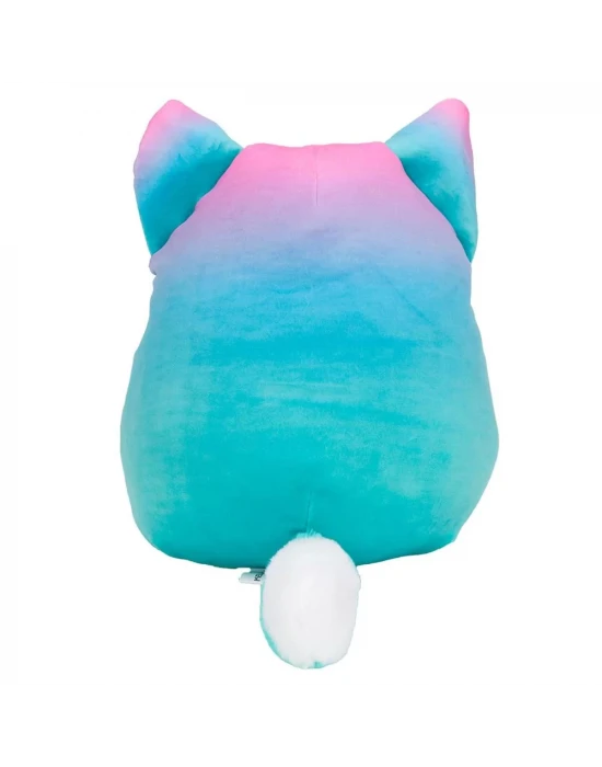 Squishmallow Pembe Mavi Tilki Vickie 20 cm