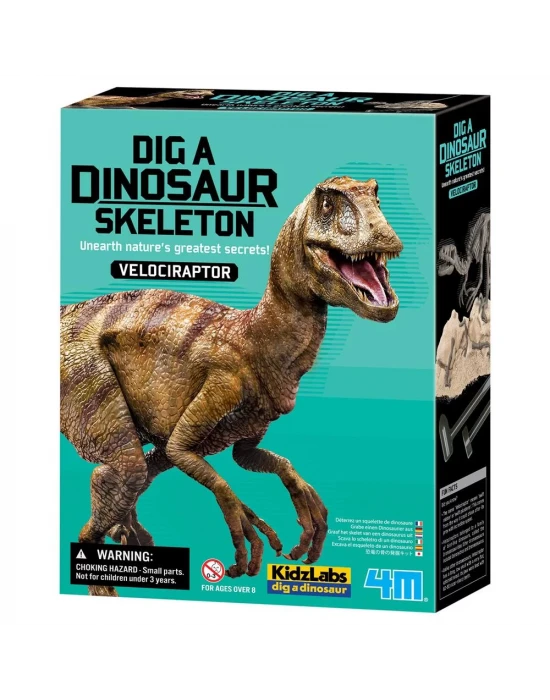 4M Velociraptor Arkeolojik Kazı Seti