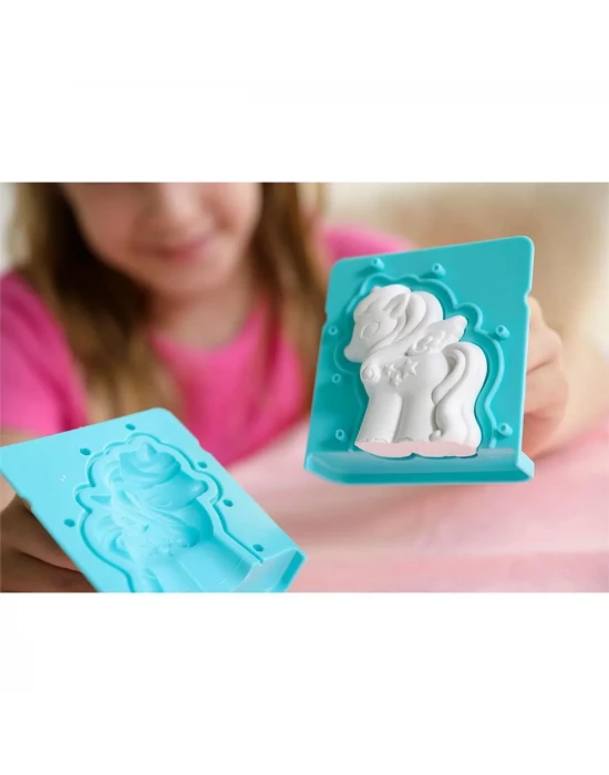 4M 3D Unicorn Kalıp ve Parıltılı Boyama Seti